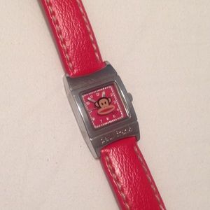 Paul Frank watch with red band